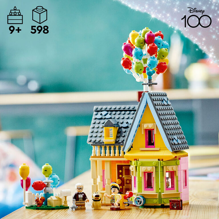 LEGO  Disney et Pixar La maison de " Là-haut " 43217 Ensemble de jeu de construction (598 pièces)