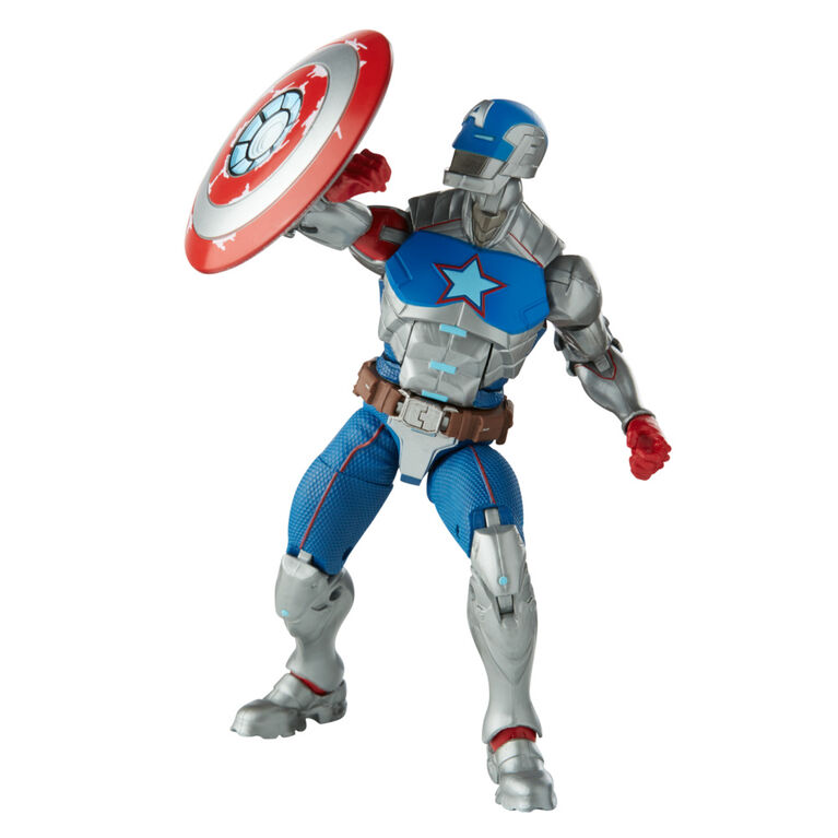 Marvel Legends Series Civil Warrior Action Figure Toy With Shield Accessory