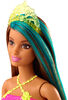 Poupée Barbie Princesse Barbie Dreamtopia, 31 cm (12 po), Brunette Avec Mèche Bleue