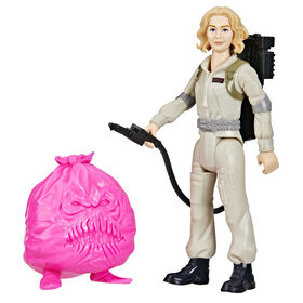 Ghostbusters Fantôme grand frisson, figurine de collection Callie Spengler de 12,5 cm et fantôme Possessor avec technologie Ecto-Stretch