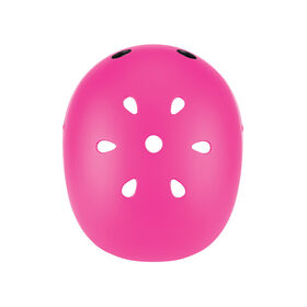 Globber Helmet With Light - Pink