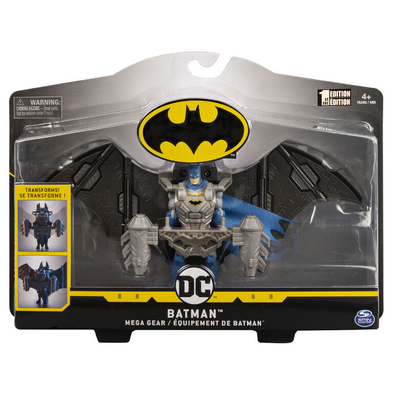 BATMAN, Figure articulée BATMAN Équipement de luxe de 10 cm avec armure transformable