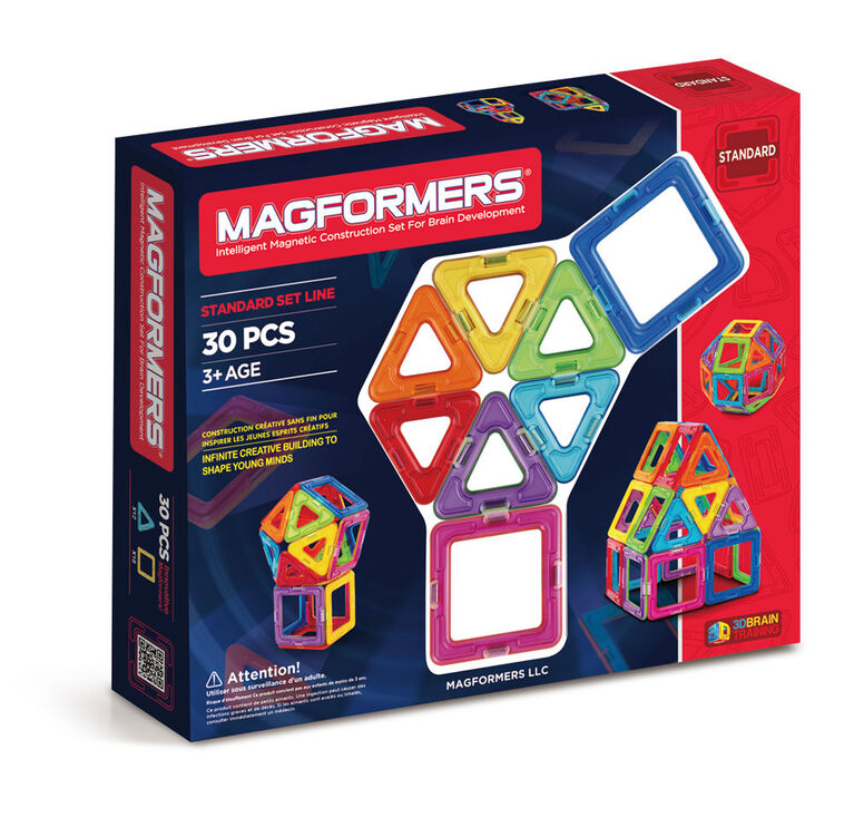 Magformers Rainbow 30 Piece Set - English Edition