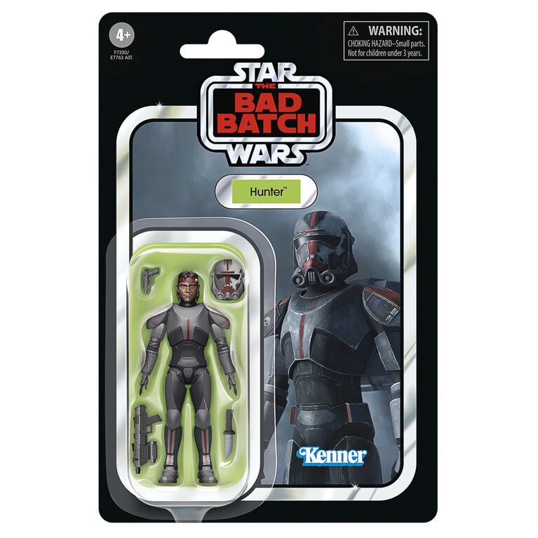 Star Wars The Vintage Collection Hunter The Bad Batch Action Figures (3.75 Inch)