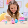 Hatchimals Alive, Hungry Hatchimals Playset with Highchair Toy and 2 Mini Figures in Self-Hatching Eggs