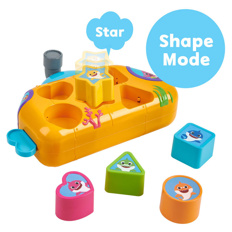 Pinkfong formes à trier musicales Baby Shark - Jouet préscolaire - WowWee