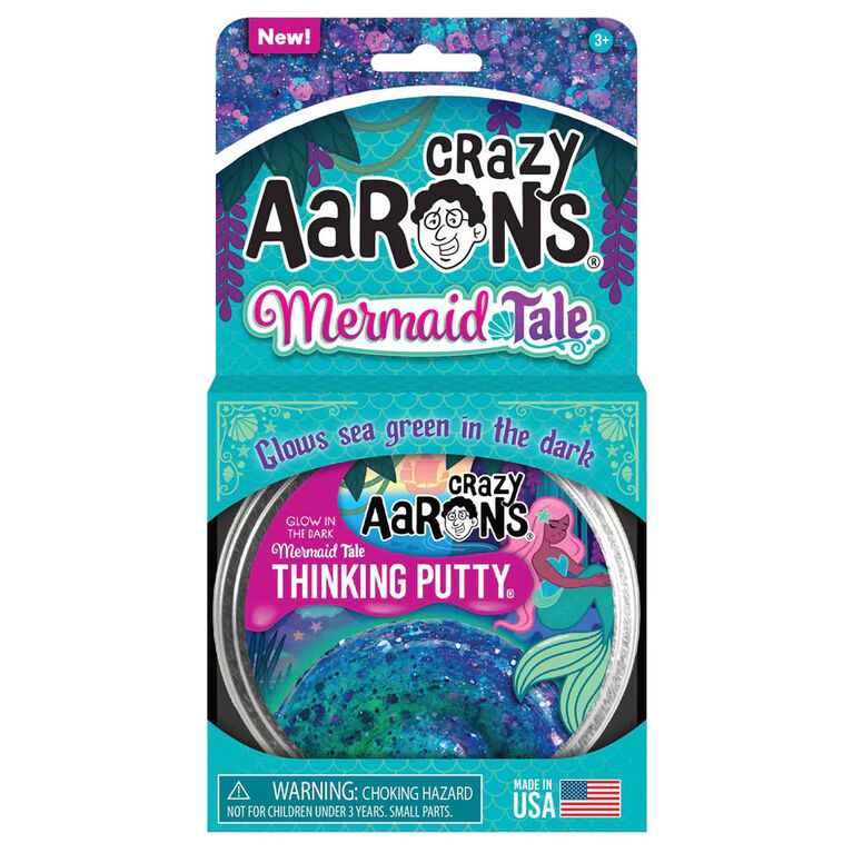 Crazy Aarons Putty 4" Tin-Mermaid Tale - English Edition