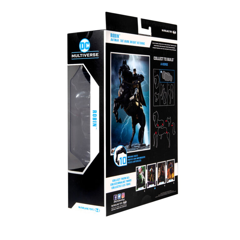 DC Multiverse: DC Comics Dark Knight Returns - Robin Figure with Build-A Batman Horse piece