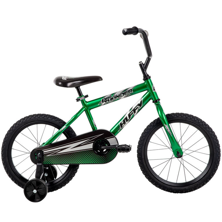 Huffy Pro Thunder 16-inch Bike, Green - R Exclusive