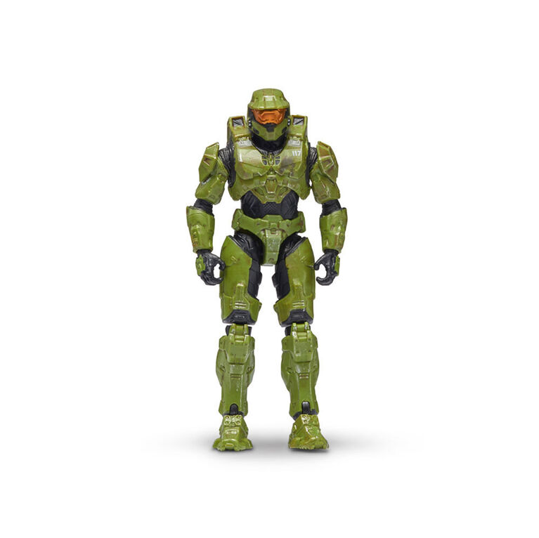 Halo - véhicule de luxe (figurine de 10 cm et véhicule) - Warthog et Master Chief