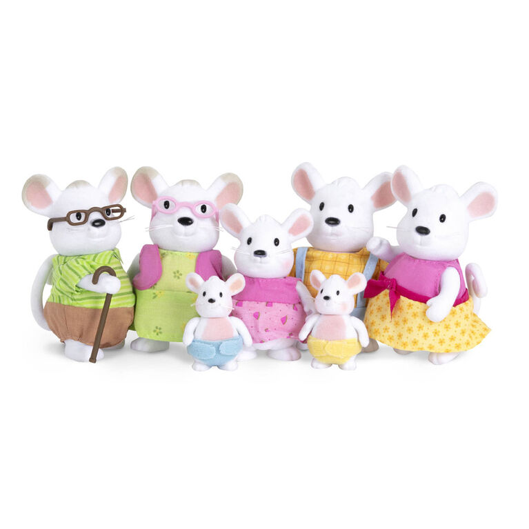 Li'l Woodzeez, Nibblekin Mouse Family Toys R Us Canada