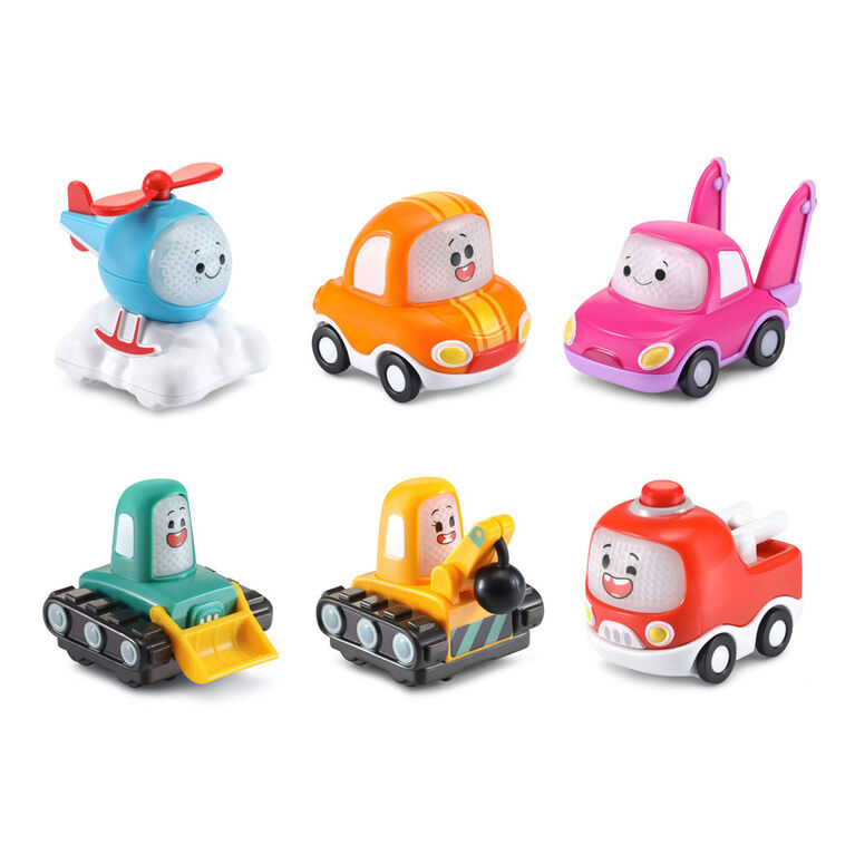 VTech Tut Tut Cory Bolides Zone Surprise Mini Character 6-Pack - French Edition