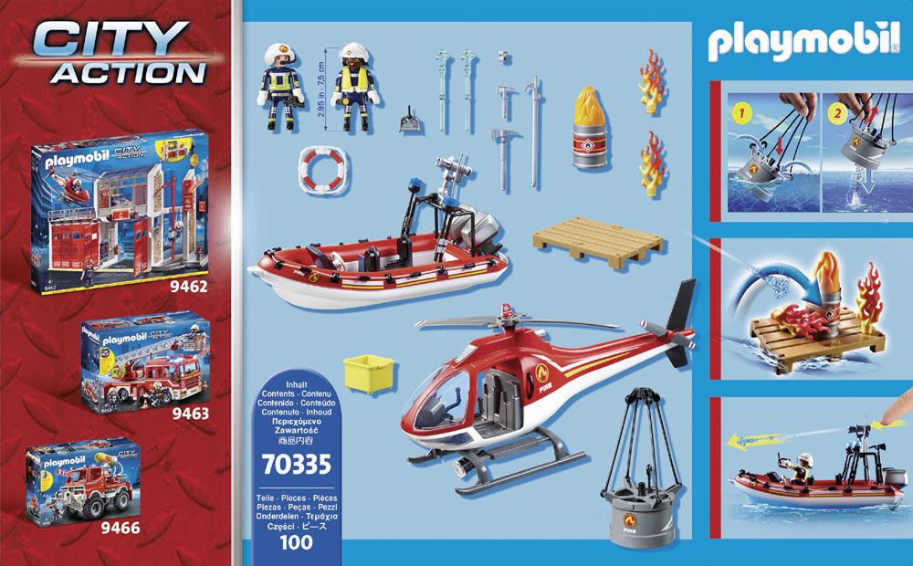Playmobil Fire Rescue Mission Toys R Us Canada