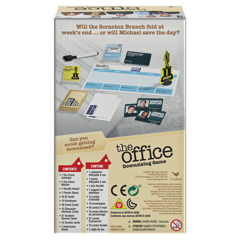 Série télévisée The Office, Jeu de questions Downsizing - Édition anglaise