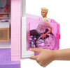Barbie - Maison de poupée (109 cm), piscine, glissade, lumières, sons