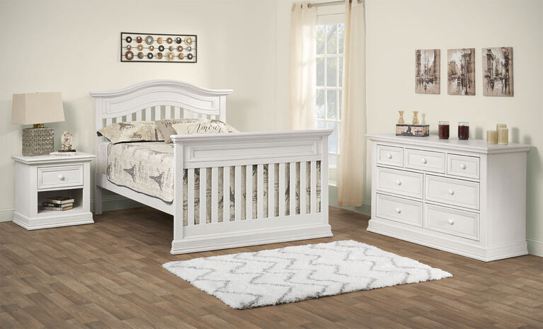 Oxford Baby Danbury Full Bed Conversion Kit - Vintage White - R Exclusive