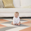 Skip Hop - Tuiles en mousse Playspot Geo - gris et pêche