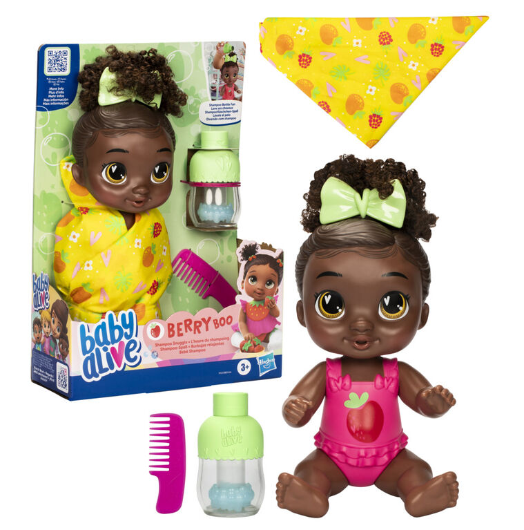 Baby Alive Shampoo Snuggle Berry Boo Doll