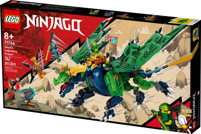 LEGO NINJAGO Le dragon légendaire de Lloyd 71766 Ensemble de construction (747 pièces)