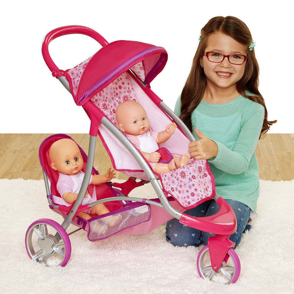 double doll stroller canada