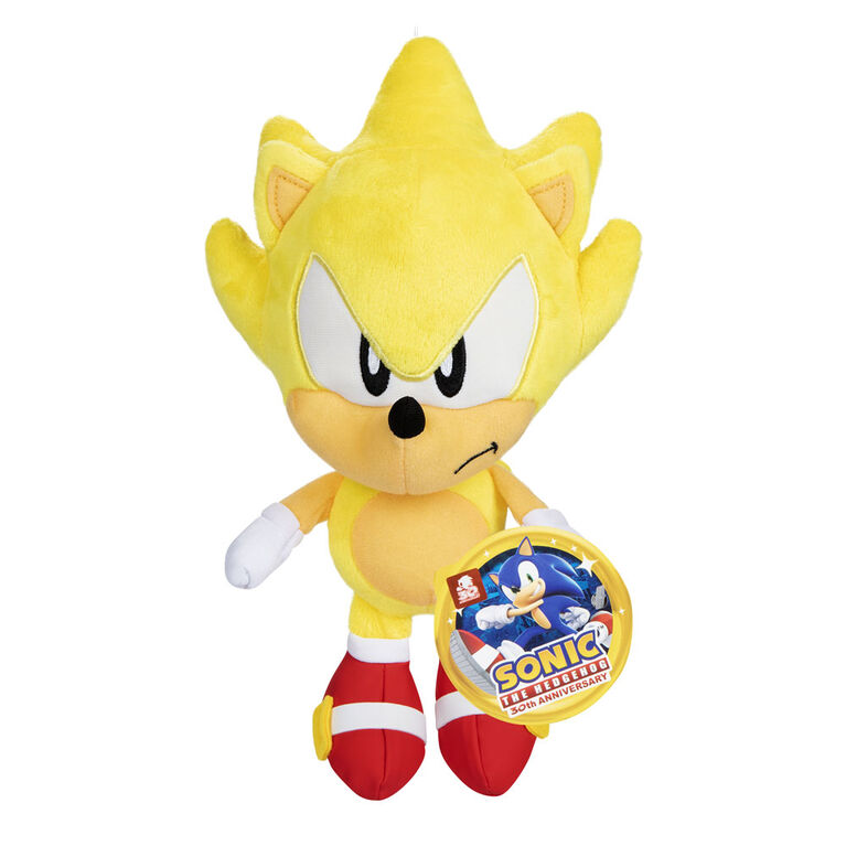 Sonic 9" Plush - Super Sonic