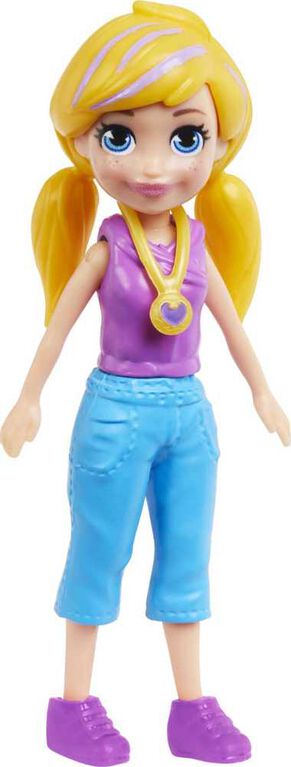 Polly Pocket Style Spinner Fashion Closet Playset with Polly Doll