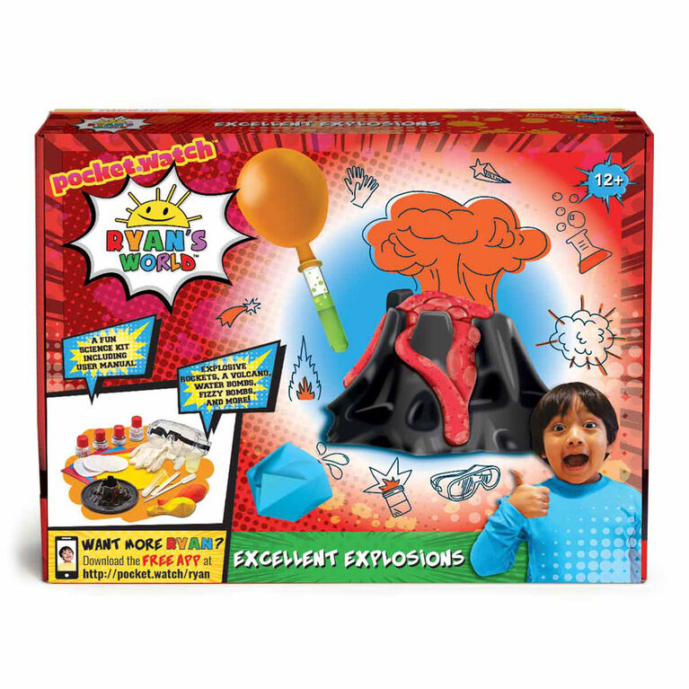 Ryan's World Excellent Explosions Science Kit R Exclusive English