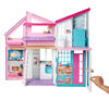 Barbie Malibu House 2-Story Dollhouse with Transformation Features and 25+ Pieces - R Exclusive