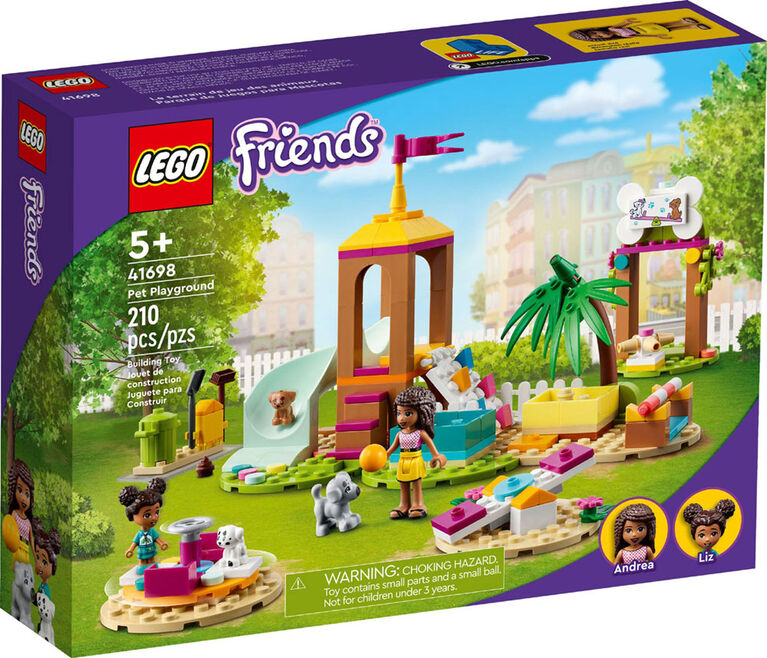 LEGO Friends Pet Playground 41698 Building Kit (210 Pieces)