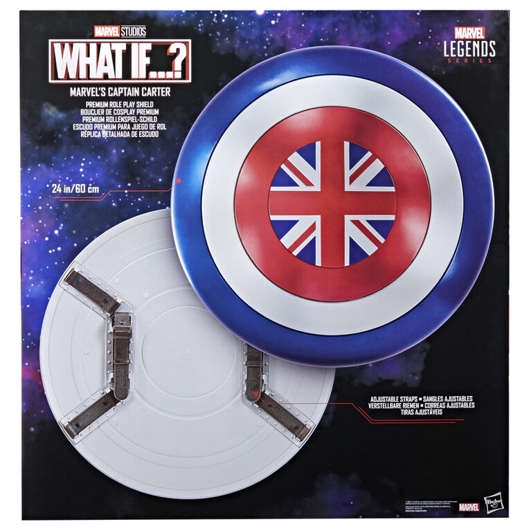 Marvel Legends Marvel's Captain Carter Premium Roleplay Shield, Adult Roleplay Gear