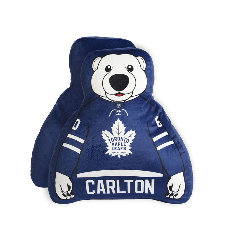 Oreiller Mascotte de la LNH des Toronto Maple Leafs