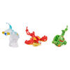 Bakugan Starter 3-Pack, Special Attack Bruiser, Octogan, Nillious, Customizable Spinning Action Figures and Trading Cards