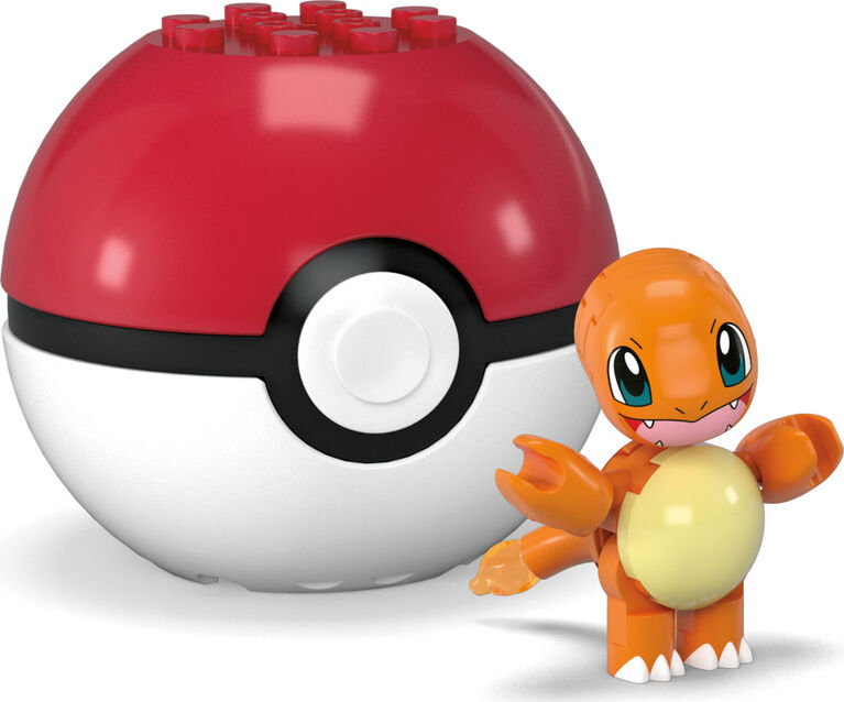 MEGA Pokemon Charmander Building Toy Kit (16 pieces)