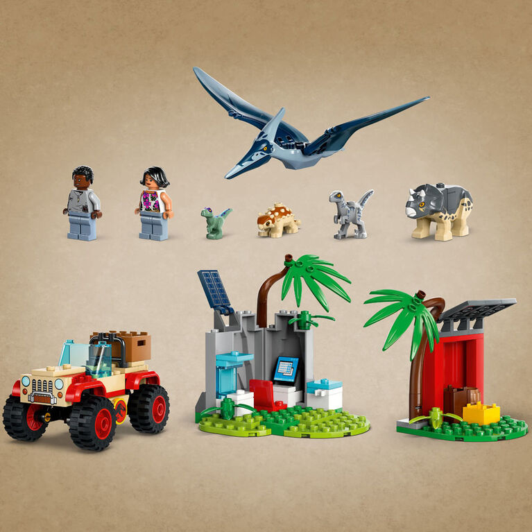 LEGO Jurassic World Le centre de sauvetage des bébés dinosaures 76963