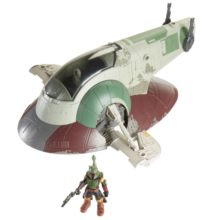 Star Wars Mission Fleet Starship Skirmish, Boba Fett and Starship, 2.5-Inch-Scale Figure and Vehicle