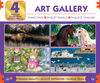 Assortiment De Casse-Têtes De Galerie D'Art 4 En 1