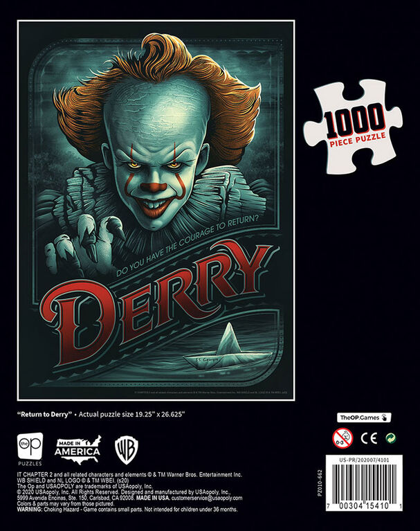 IT Chapter Two "Return to Derry" Puzzle 1000 pièces
