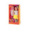 Our Generation, Aisha "Ready To Glow", 18-inch Deco Doll with Glow-in-the-Dark Tattoos