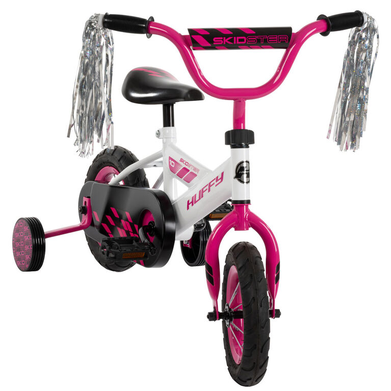 Huffy Skidster 10-inch Bike, Pink and White - R Exclusive