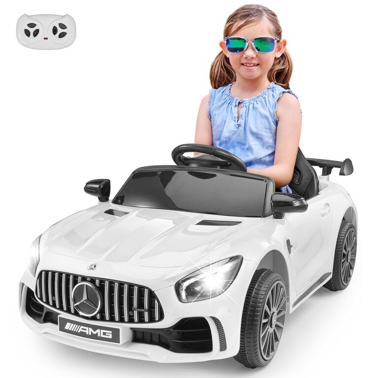 Voltz Toys Mercedes-Benz AMG GT R with Remote, White