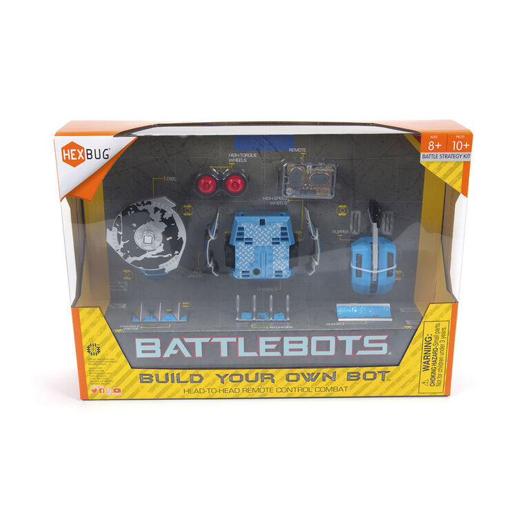 Hexbug Battlebot Build Your Own Bot - Blue