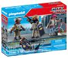 Playmobil - Entrepôt avec portique d'accès des forces spéciales