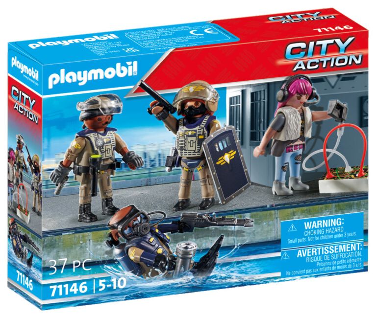 ROBLOX Avatar Shop Action Figure - Party SWAT Team for sale online