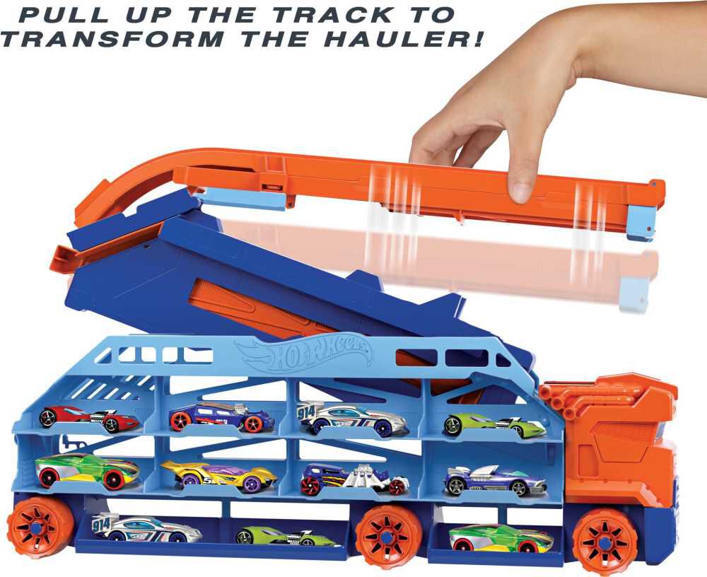 Hot Wheels Ville Transporteur avec pente de vitesse 1 vehicule Toys R Us Canada