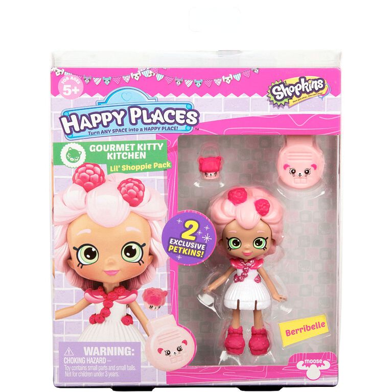Shopkins Happy Places S3 Lil' Shoppie Pack: Berribelle