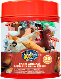 World of ALEX : 20 Pc Godet De Ferme