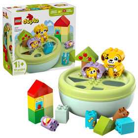 LEGO DUPLO My First Shape Sorter: Puppy House Sensory Toy for Toddlers, Ages 1.5+ - 10441