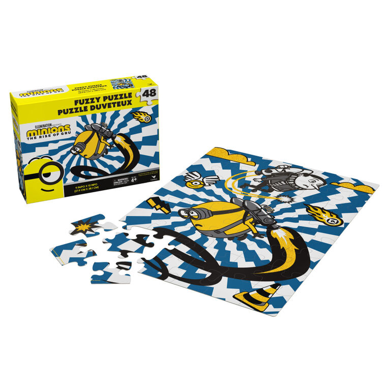 Minions 2 48-Piece Fuzzy Puzzle