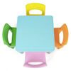 Humble Crew Modern Brights ensemble table et 4 chaises de conception légère pour enfants, plastique