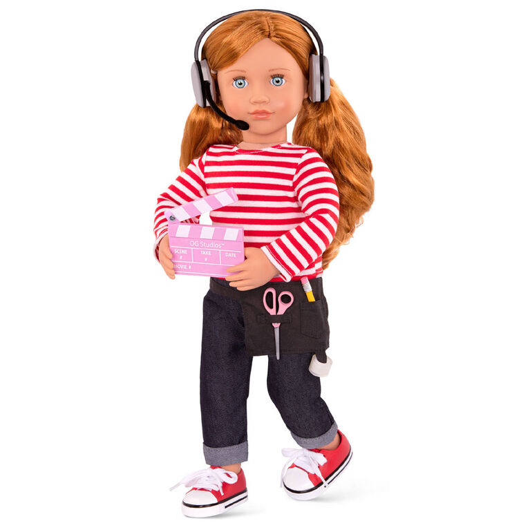 Our Generation, Behind The Scenes, Movie Production Outfit with Accessories for 18-inch Dolls
